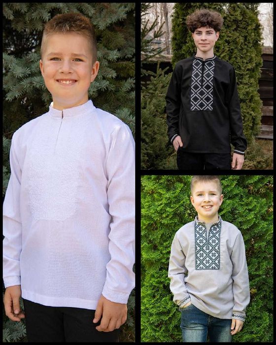 Вишиванки для хлопчиків,чоловіків