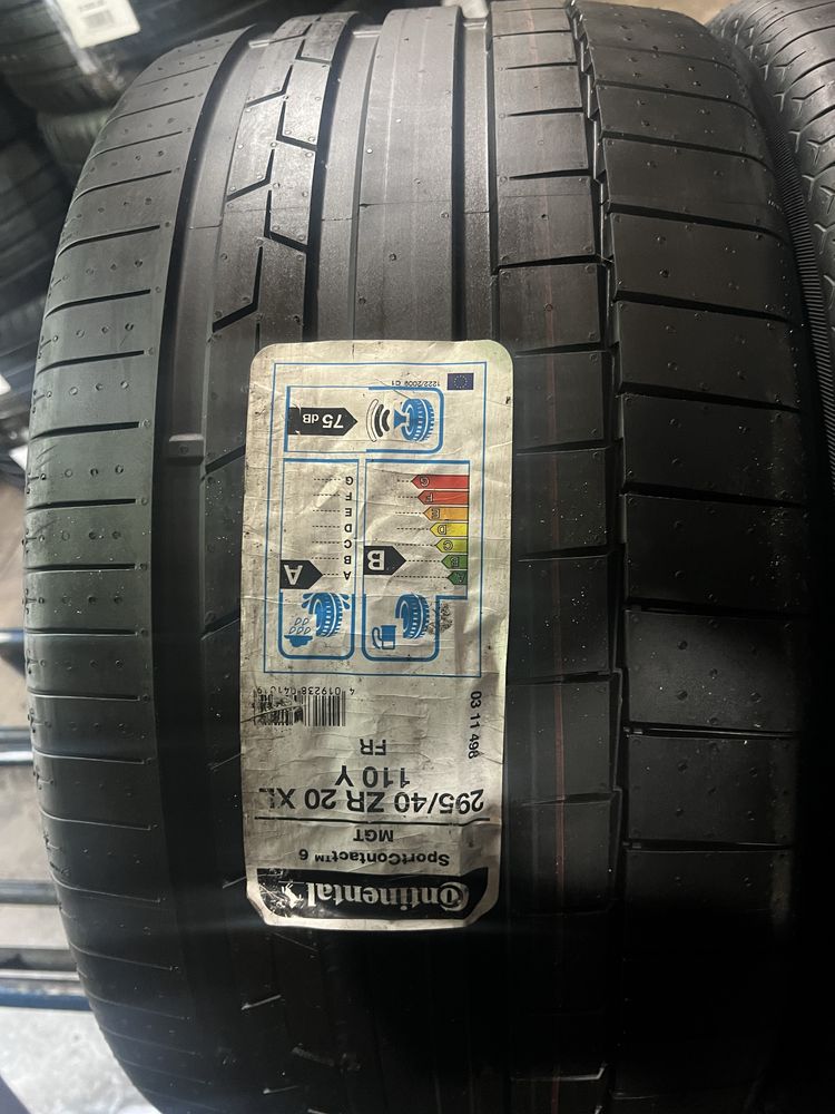 295/40/20+265/40/20 R20 Continental SportContact 6 4шт нові