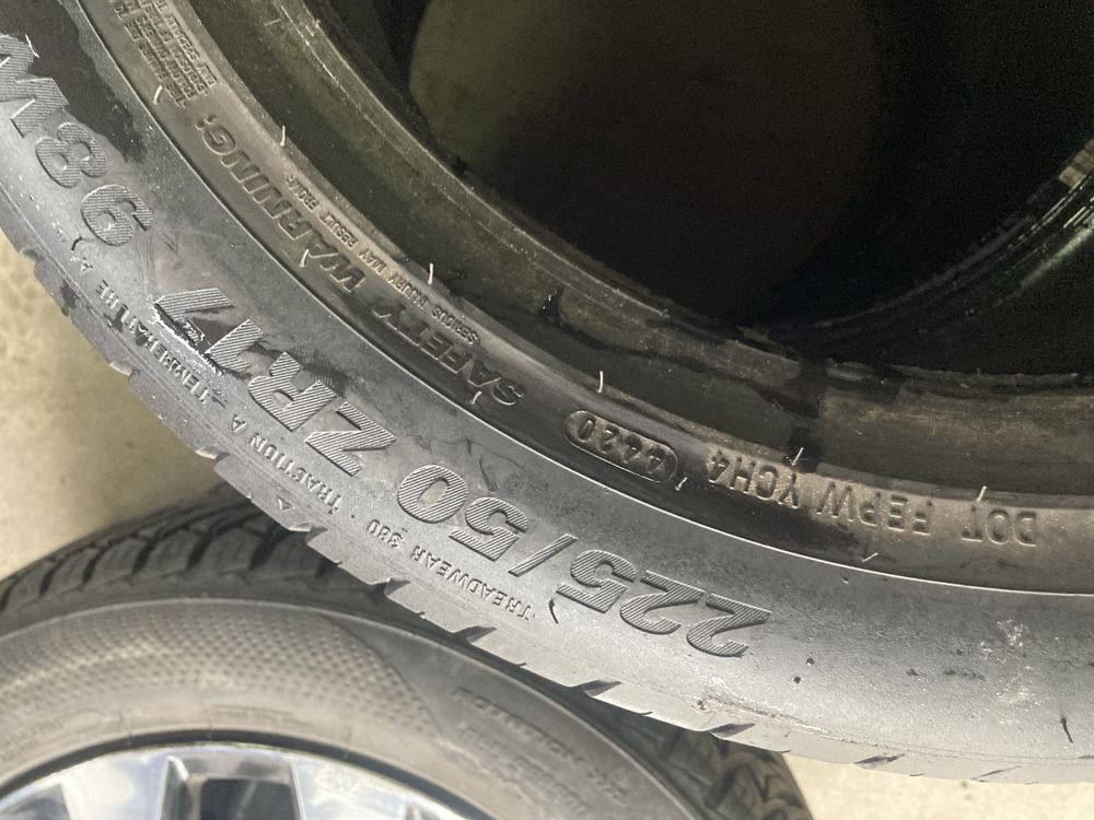 2x 225/50r17 Kumho montaz 0zł Szczecin