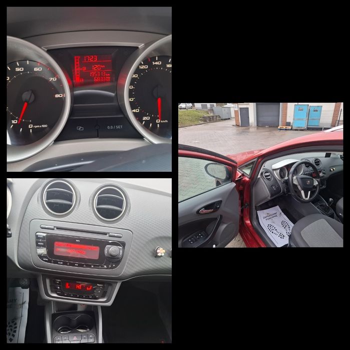Seat Ibiza 2010r Kombi 1.4mpi Climatronic Alu Stan B.DB Zarejestrowana