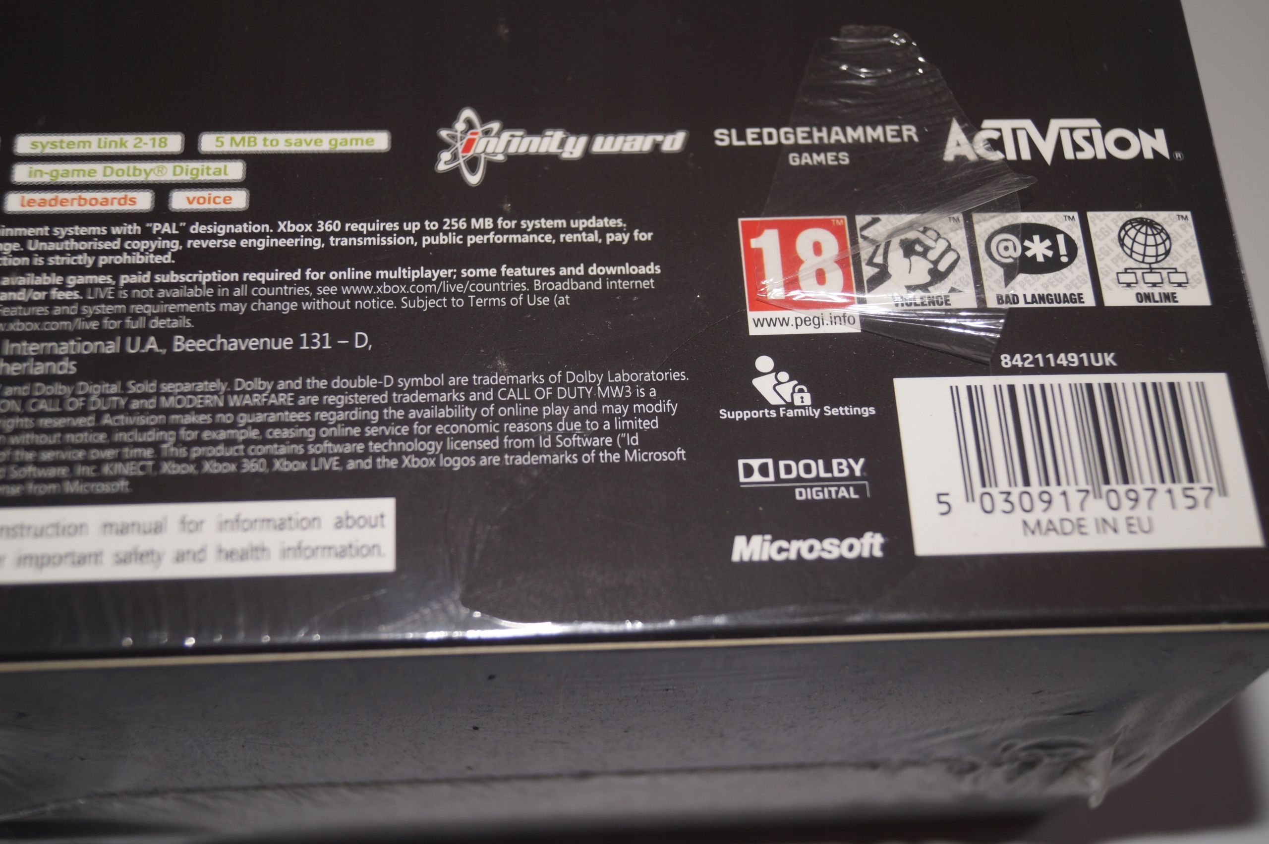 Gra Call Of Duty: Modern Warfare 3 - Hardened Edition X360 Xbox 360