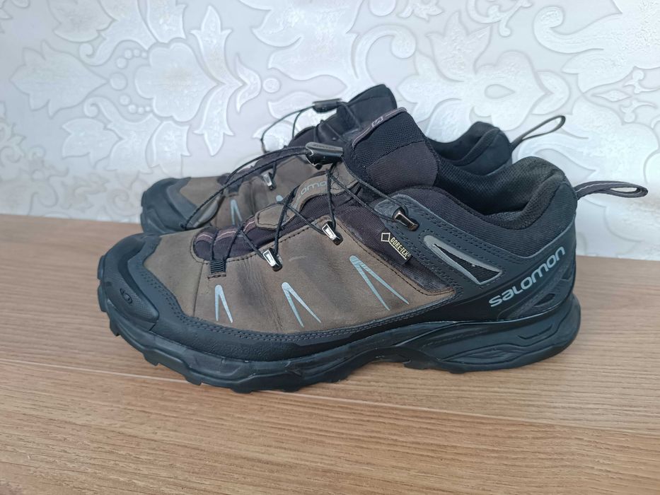 Кроссовки кожа Salomon X Ultra goreTex 42 размер 26.5 27 см оригинал