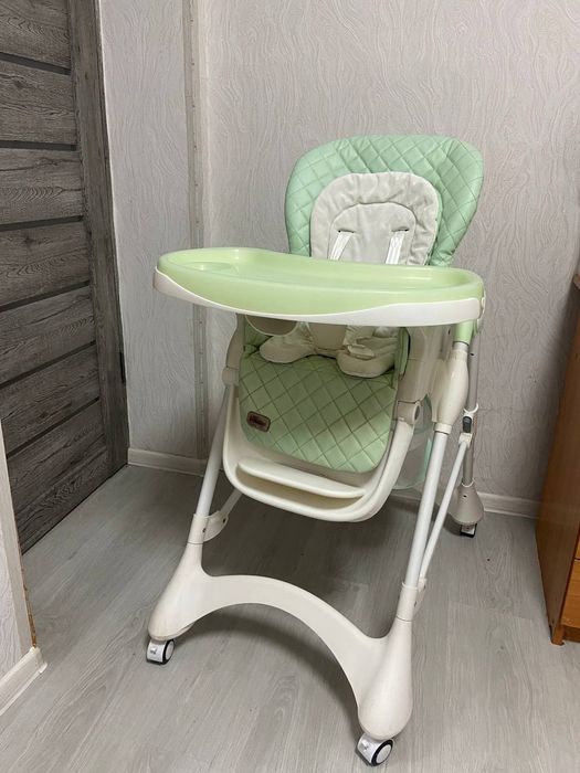 Стільчик для годування CARRELLO Caramel CRL-9501/3 Екошкіра