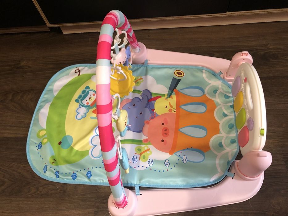 Розвиваючий коврик для немовлят з піаніно