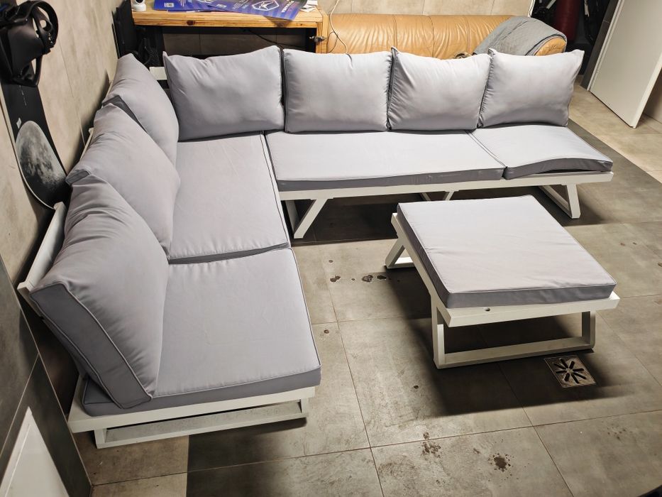 Meble ogrodowe modułowe, super stan