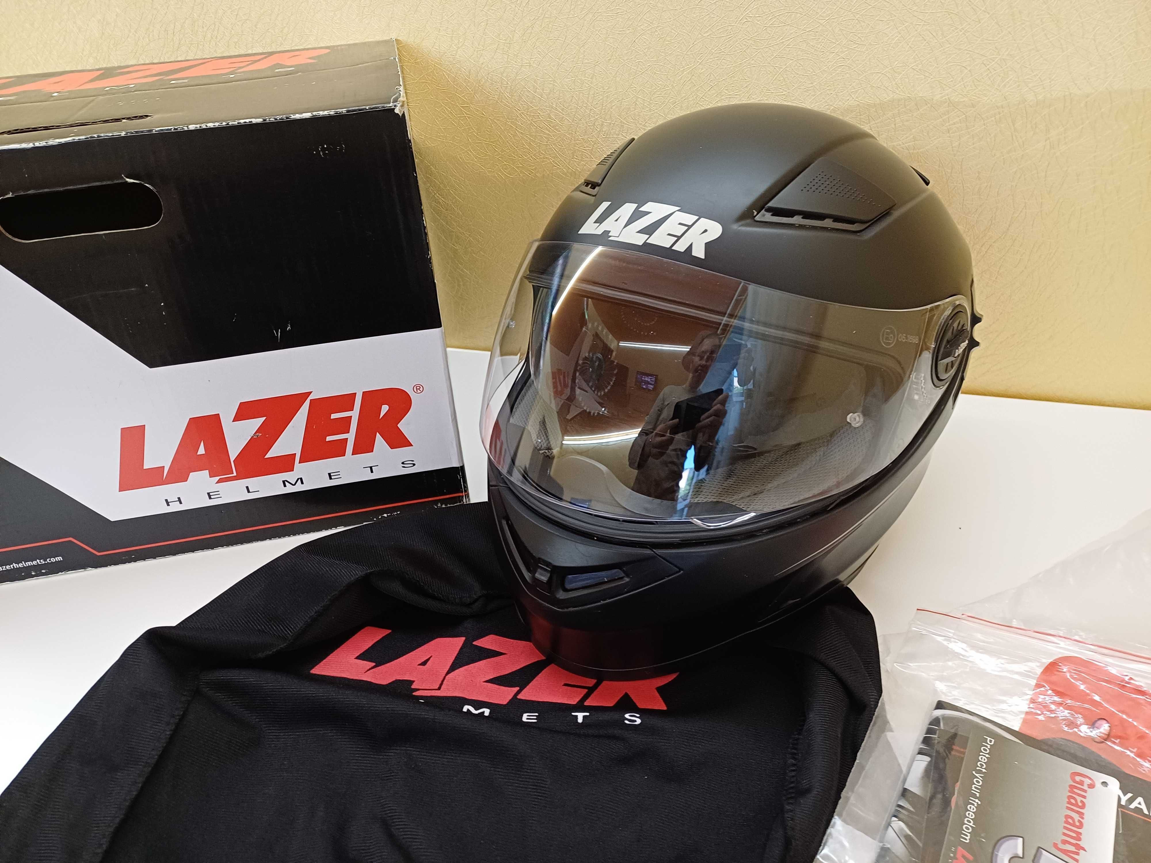 Мото шлем LAZER BAYAMO Z-Line черный матовый размер М (57-58) ECE22.05
