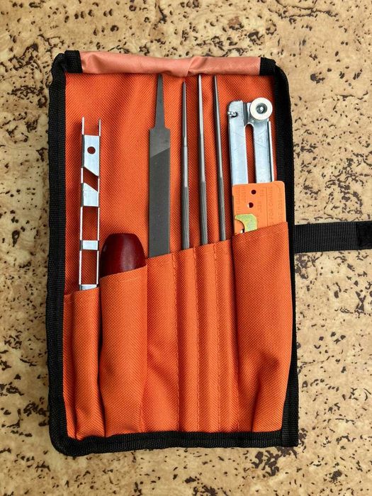 Ogromny 9w1 UNIWERSALNY zestaw do ostrzenia łańcucha w pile