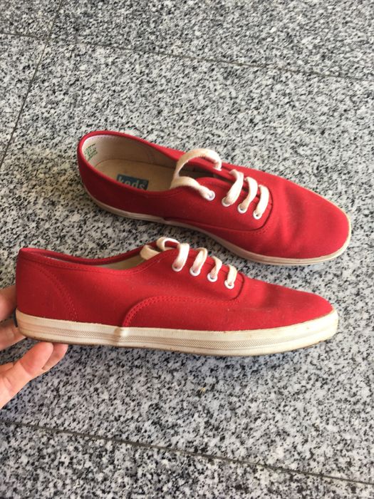 Keds 37 vermelhas sapatilhas tipo vans