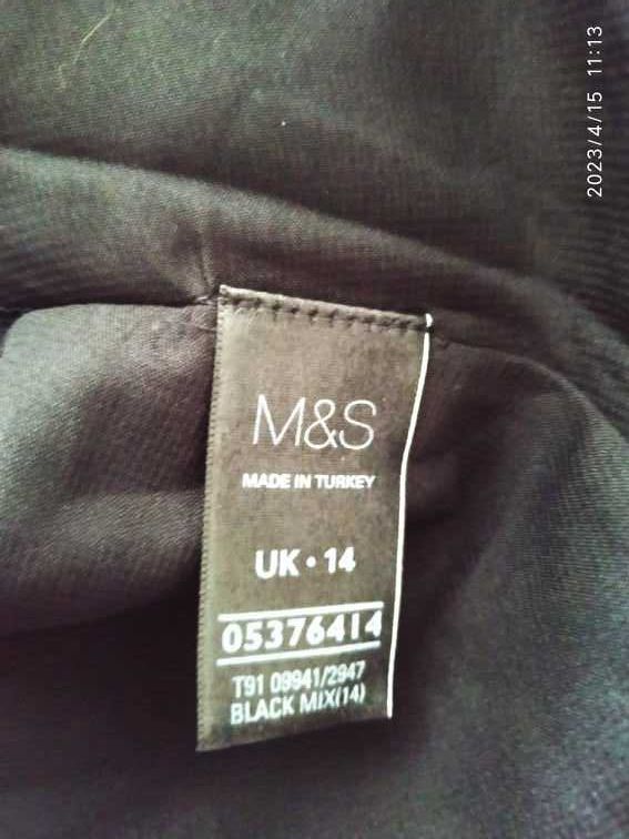 Kolorowa sukienka Marks&Spencer 42 14 XL