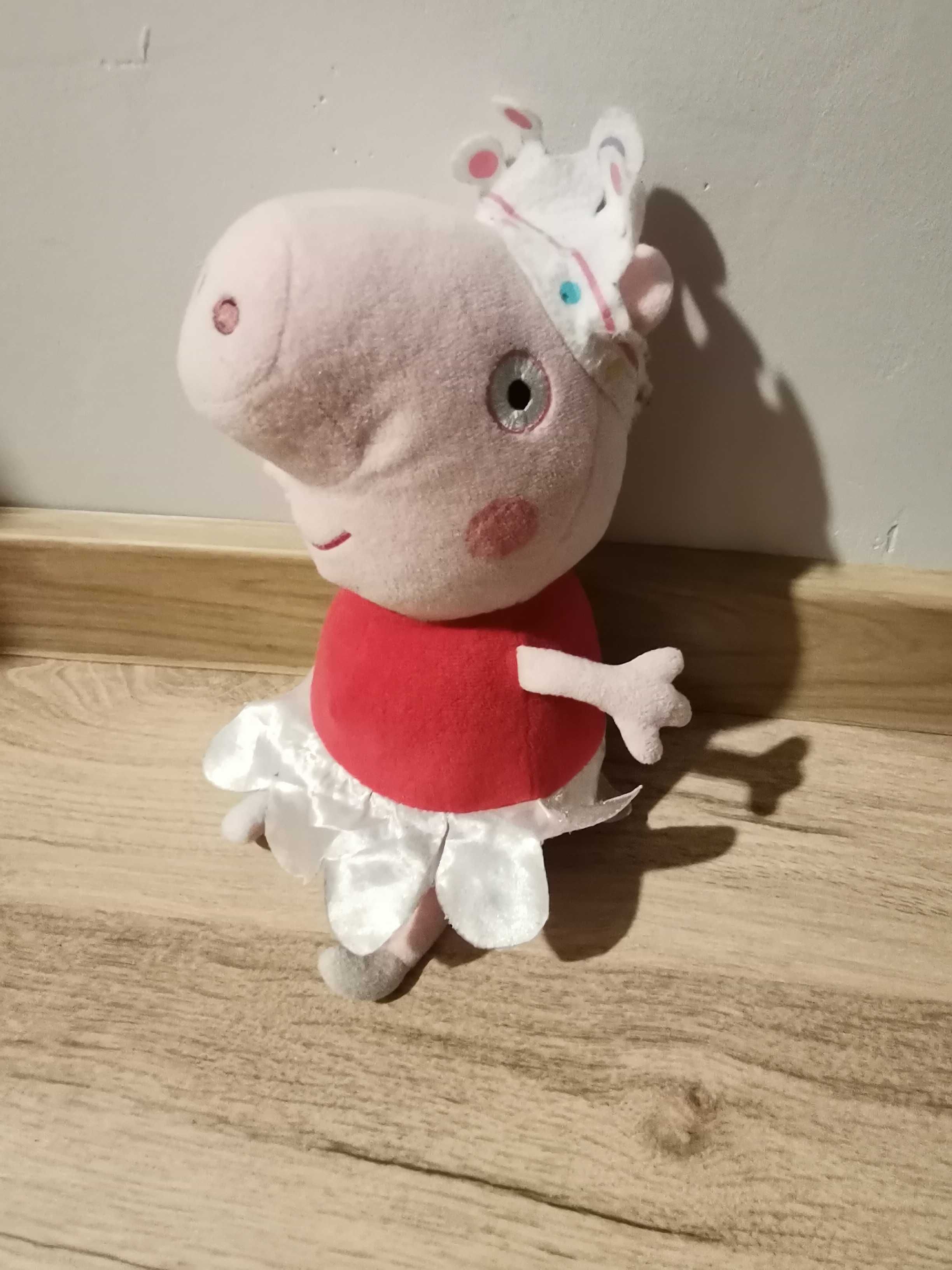 Świnka Peppa Pepa maskotka balerina