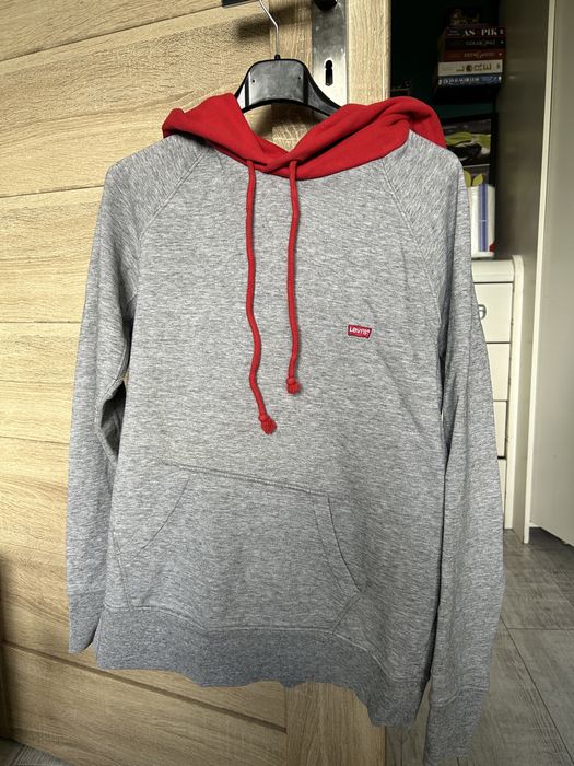 Bluza Levi’s szara/siwa/czerwona  XS