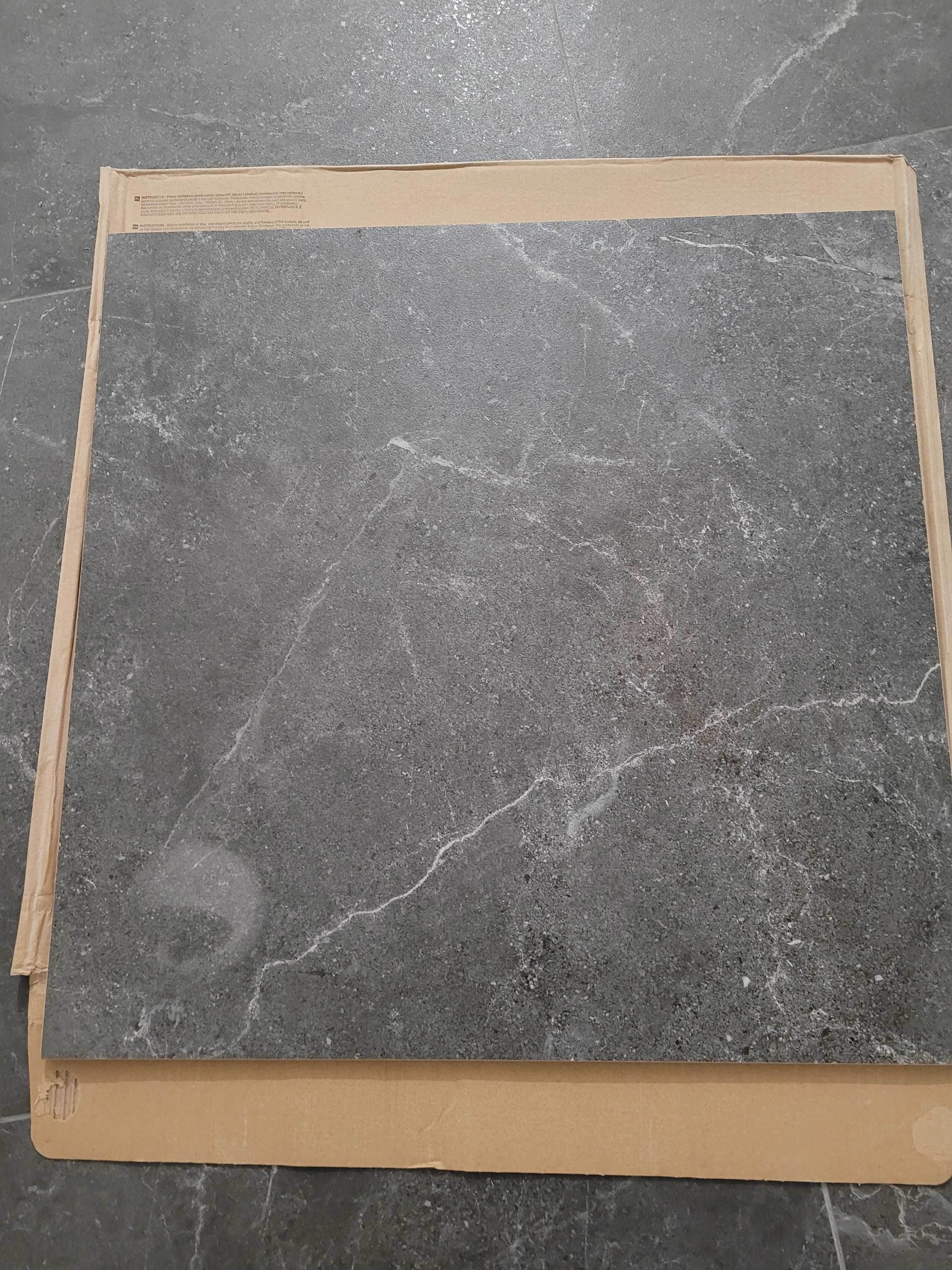 Płytki Gres Cersanit CLOUD ROCK GRAPHITE MATT GPT1067 60x60 GAT.1