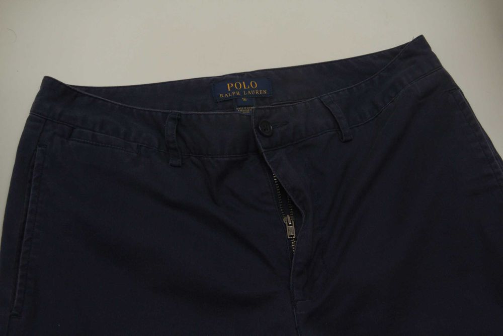 Polo Ralph Lauren рр 16 S-M брюки из хлопка и лайкры Garment Dyed