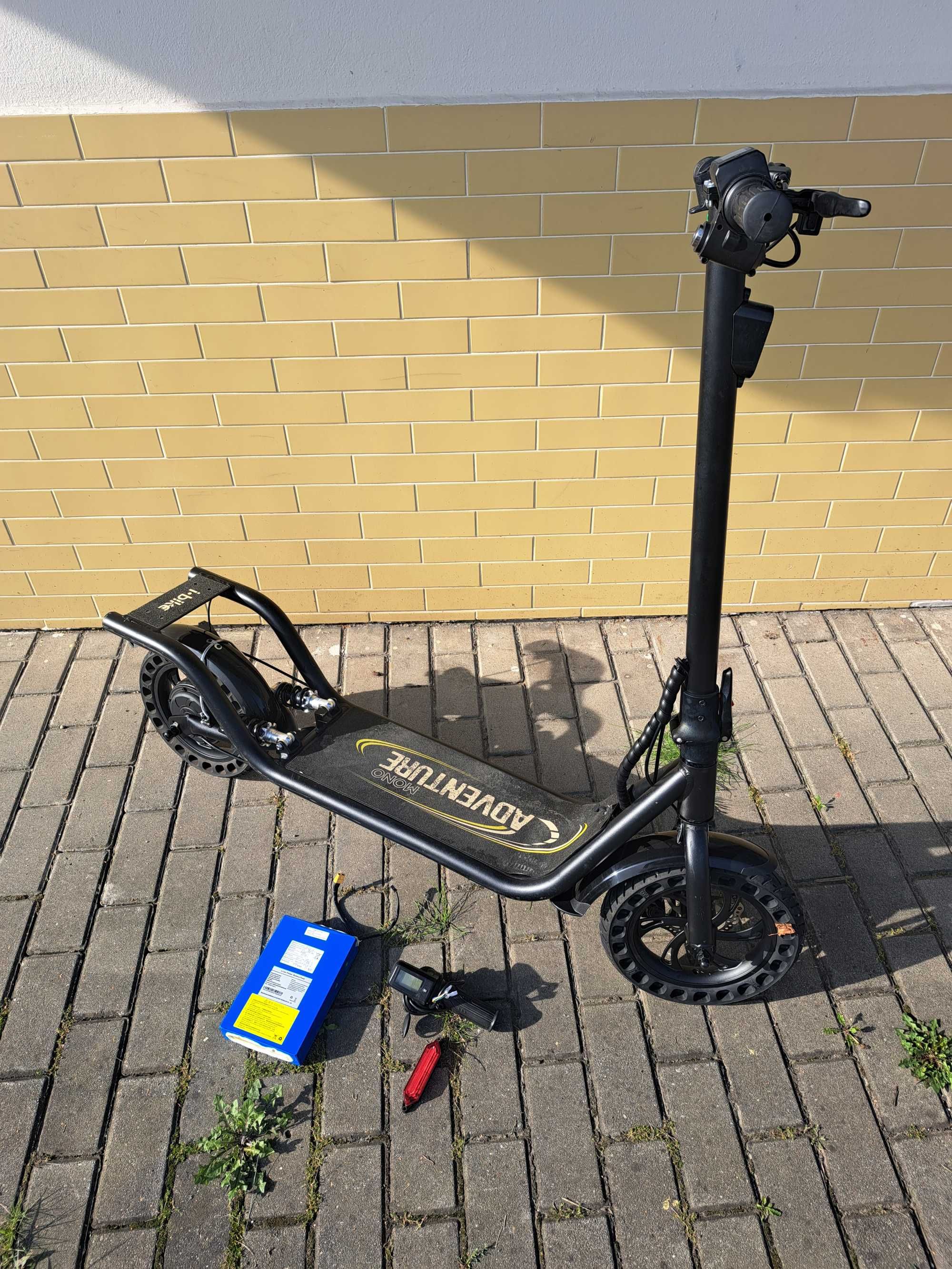 Hulajnoga elektryczna i-Bike Mono Adventure uszkodzony aku