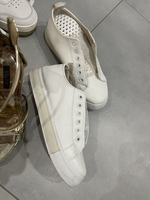 Zestaw buty szpilki sportowe klapki sandalki 36 37