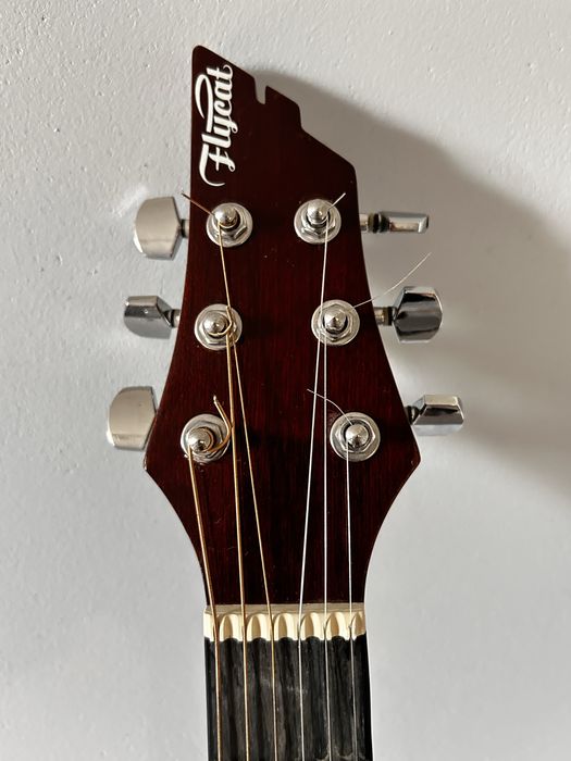 Gitara OKAZJA flycat standart c100 nt ZESTAW