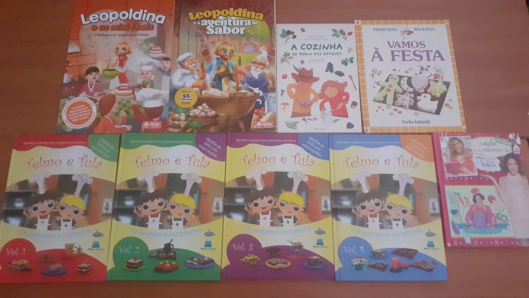 Livros para os mais pequenos sobre actividades, pintura, manualidades,