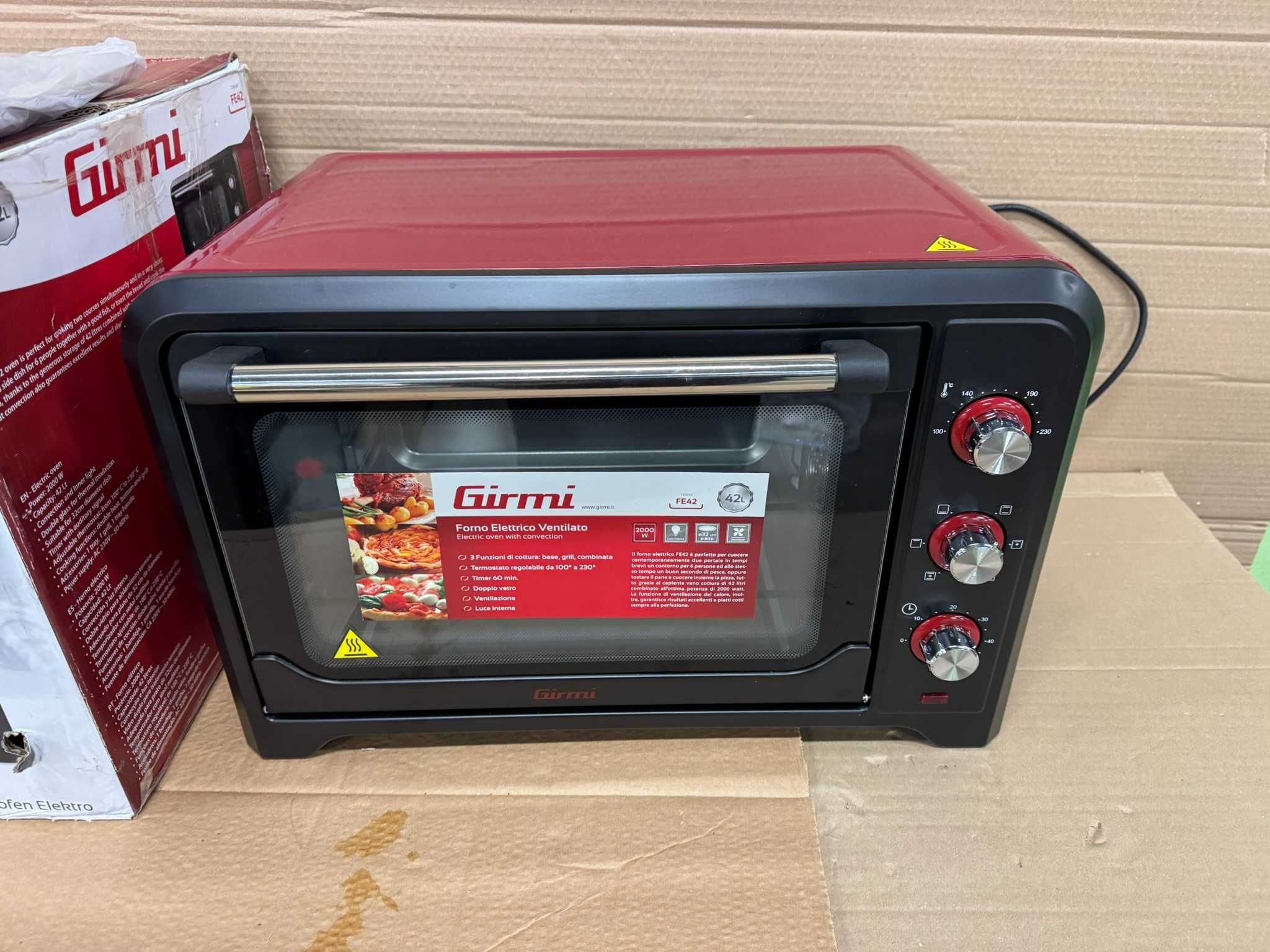 Piekarnik elektryczny  TERMOOBIEG 42L Girmi grill