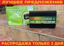 Инвертор на 3800Вт 24В-220В‼️ Преобразователь напряжения Перетворювач