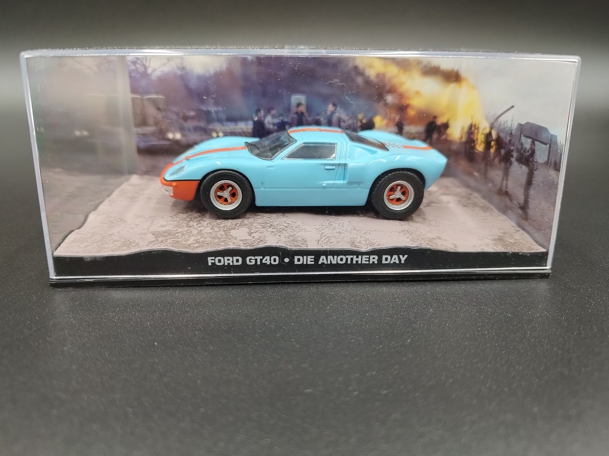 1:43 Altaya James Bond 007 Ford GT40 model nowy