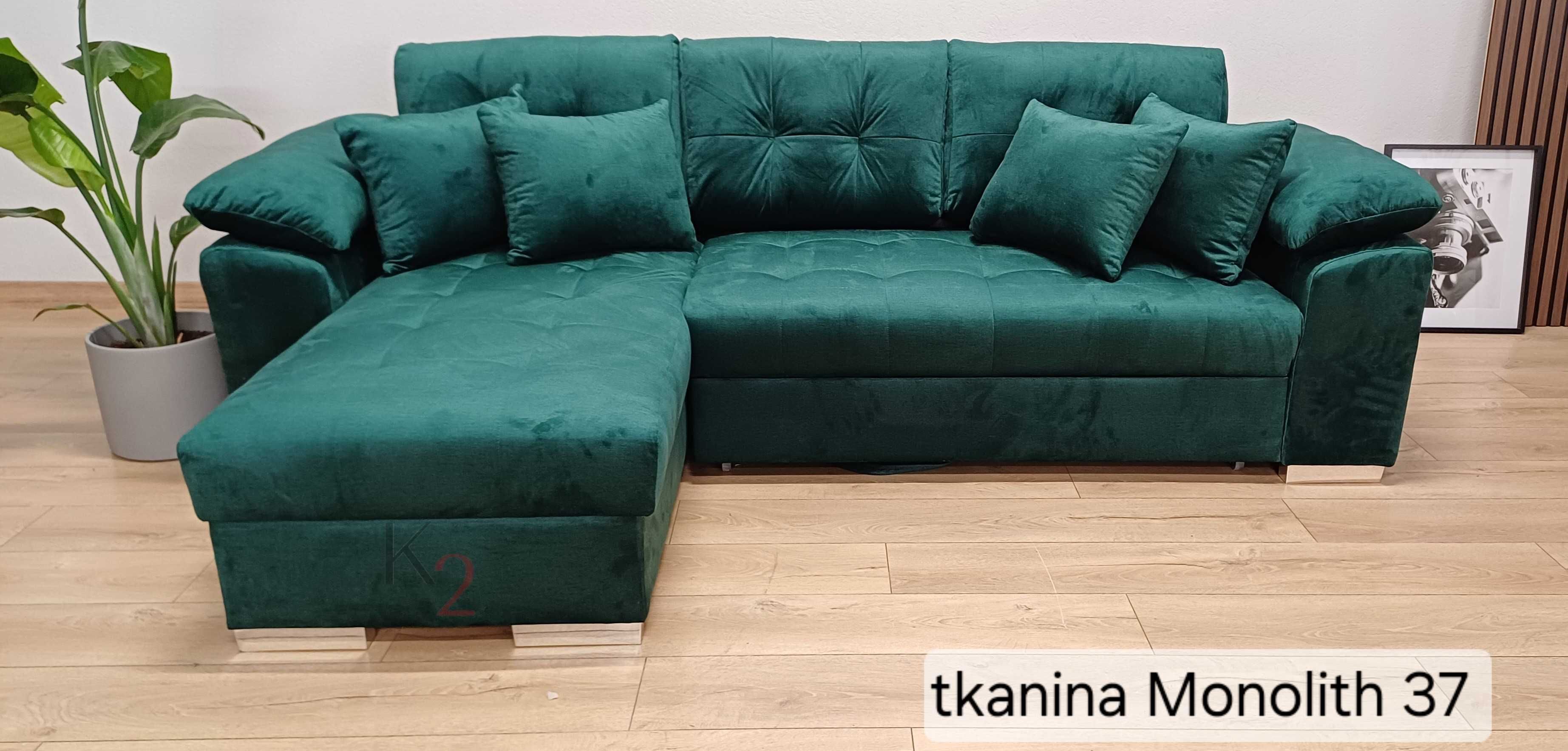 Narożnik DENVER rogówka sofa mały USB narożnik, hotelowy, +gratis
