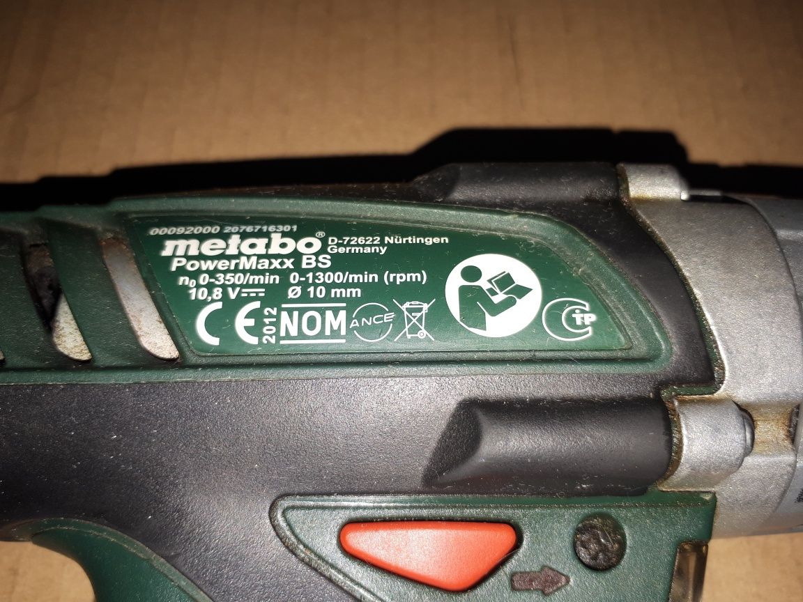 Шуруповерт Metabo 10.8v