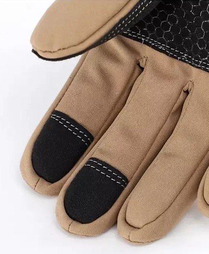 Зимові військові тактичні рукавиці Softshell на флісі койот M-2XL