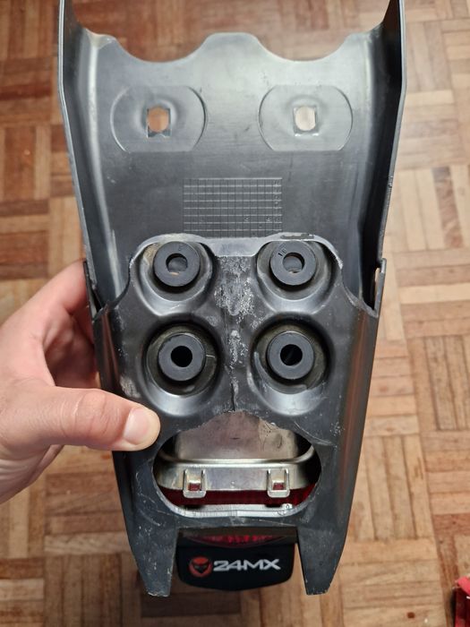 Suporte de matrícula Yamaha Wr 125