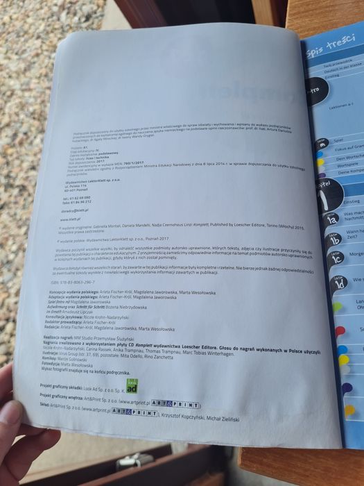 Podręcznik plus ćwiczenia Komplett część 1 język niemiecki
