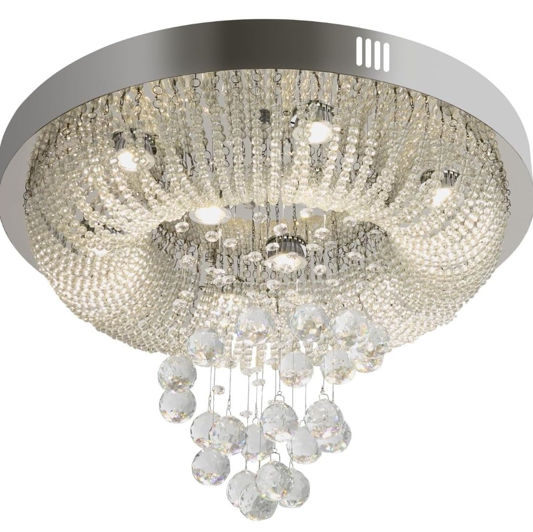 Lampa sufitowa LED, luksusowy żyrandol do, nowoczesny