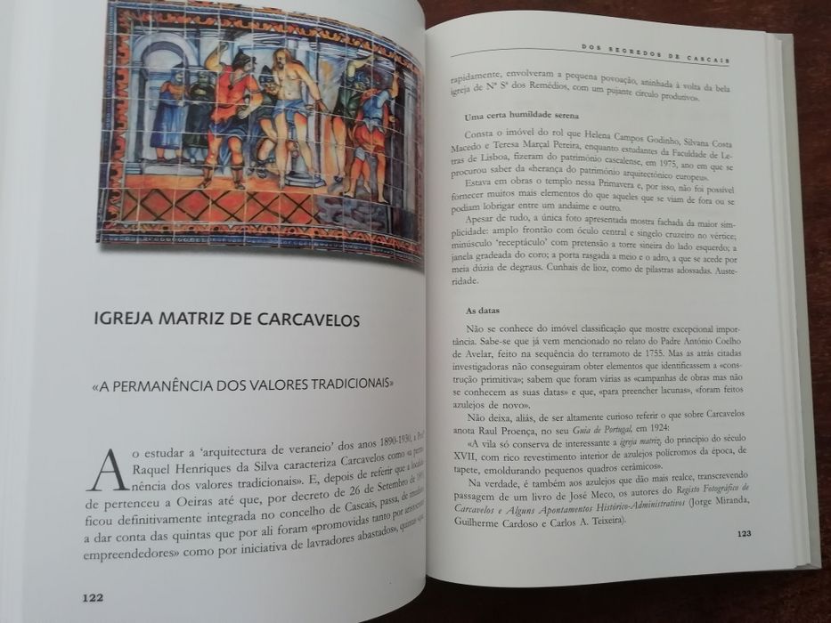 Livro "dos segredos de Cascais"