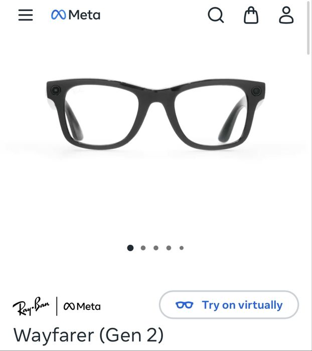 WAYFARER Ray ban Meta gen 2