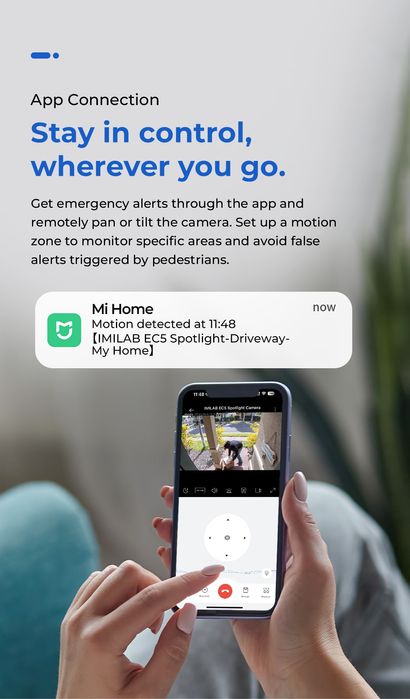 Xiaomi камера зовнішня поворотна iMiLab EC5 Outdoor Floodlight Camera