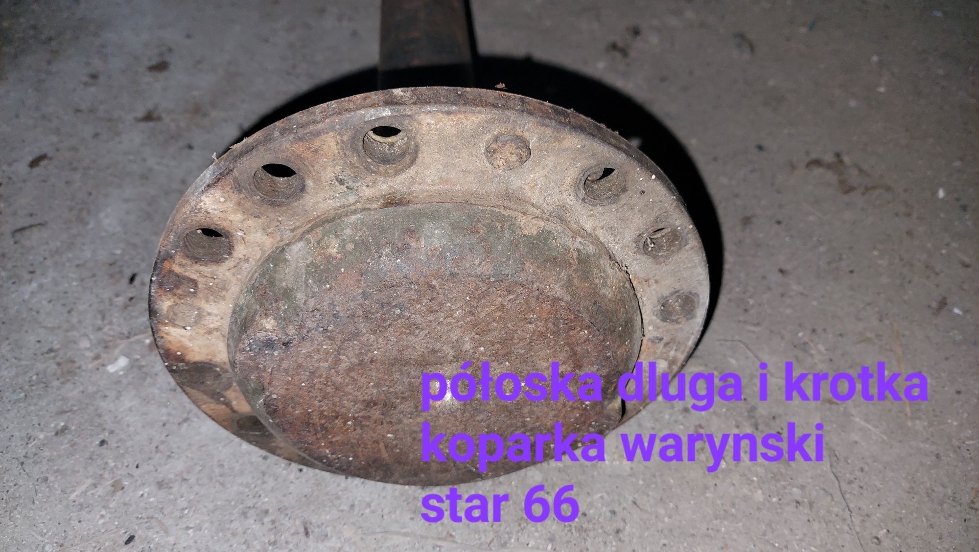 Półoska WARYNSKI STAR 66 ZIŁ 130