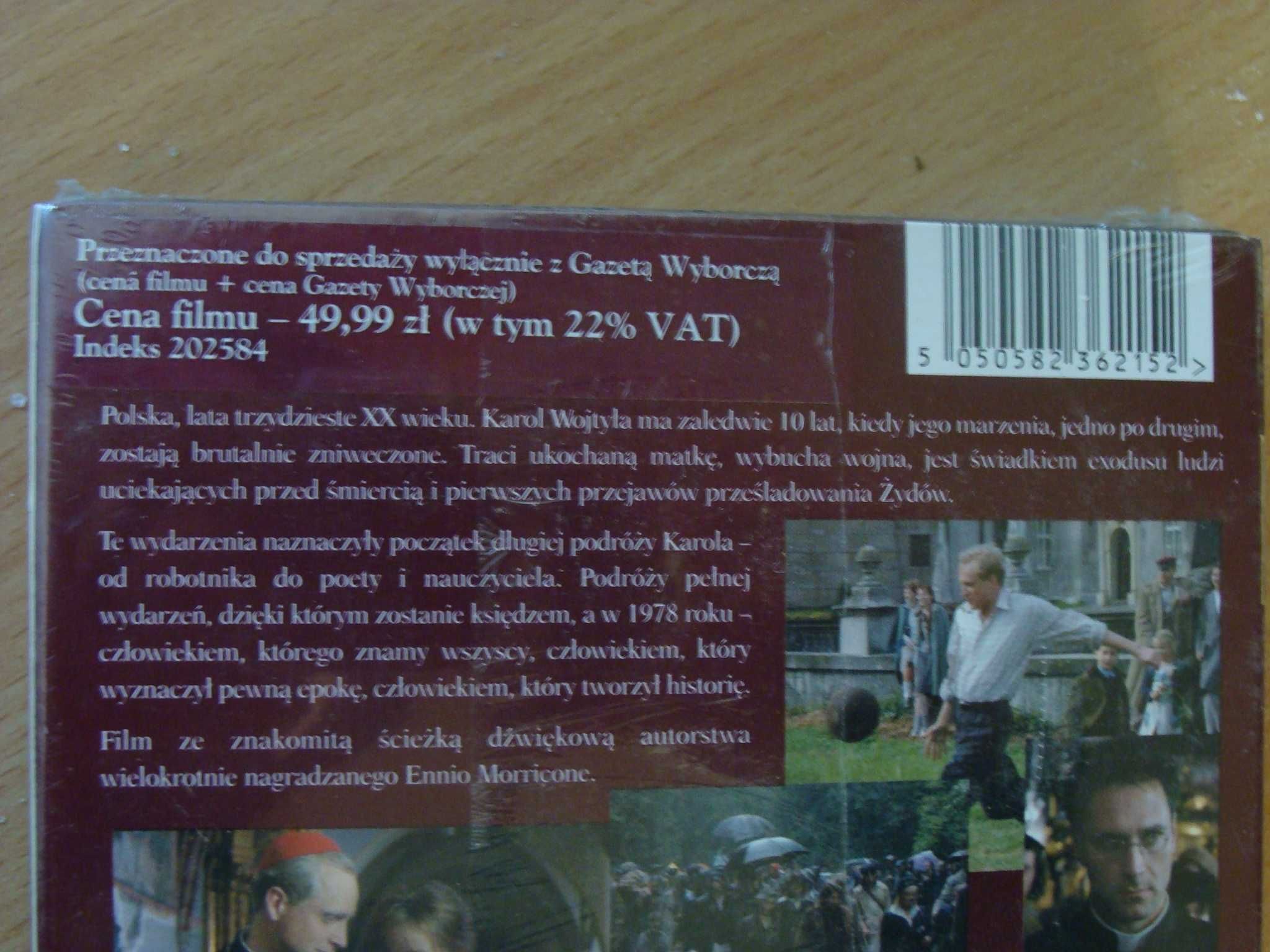 Karol, człowiek który został Papieżem DVD Nowy (M)