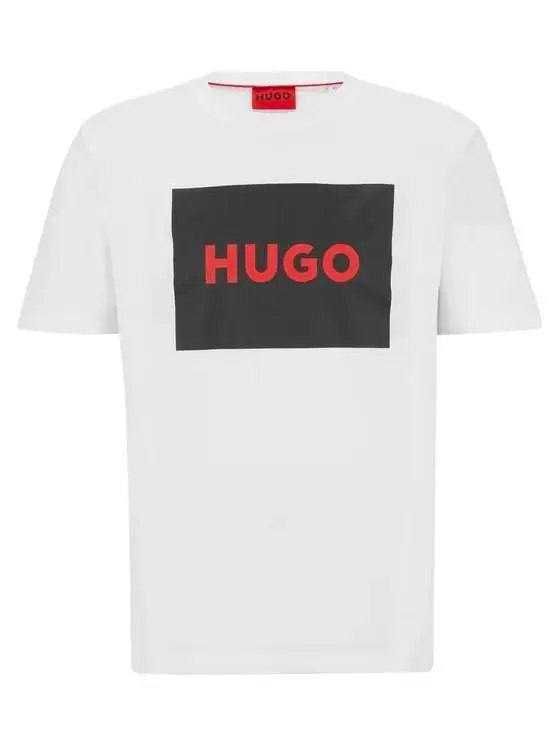 Футболка Hugo біла/чорна