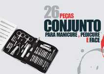 Acessorios para manicure e pedicure profissional - 26 Pcs