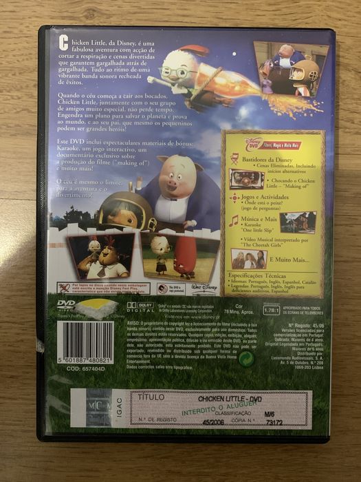 DVD Chicken Little