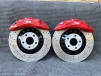 Супорта Akebono 375x36.Комплект тормозів Audi a4d8,a5,a6,a7,8q3,q5,q7