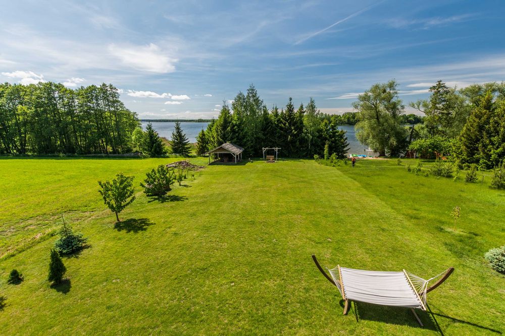 Domek nad jeziorem na Wzgórzu, Mazury jezioro wakacje 55m do wody.