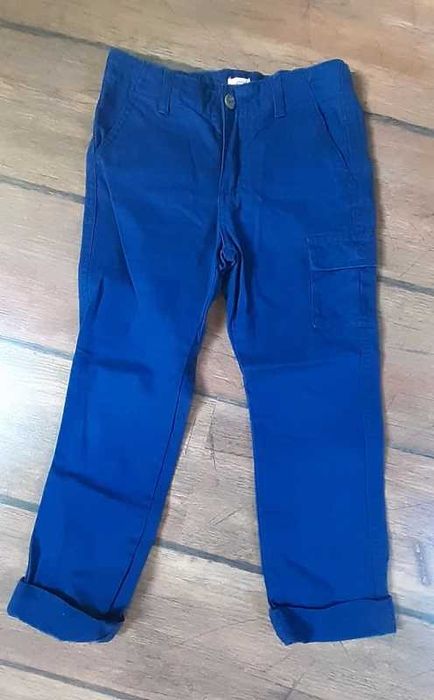 Spodnie gocco 5-6 lat niebieskie