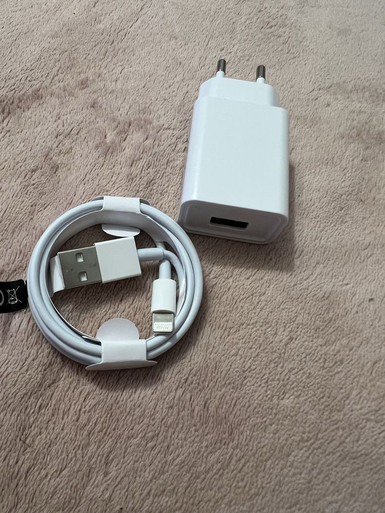 Ładowarka do iPhone uniwersal 2,4A z kabel usb do lightning 1metr