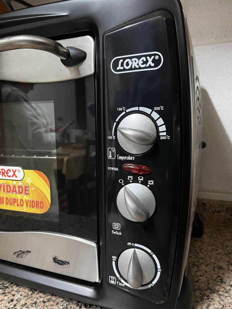 Forno NOVO Lorex 35L c/ acessorios