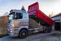 Wywrotka Scania R420 6x2 | Zamiana za minikoparkę