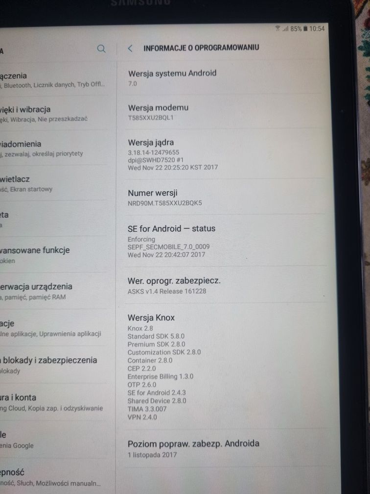 Samsung Galaxy Tab A (2016) SM-T585 2 GB RAM