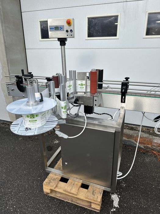 Etykieciarka z boxem / roto / NOWA / doOkrągłych / Etykietarka