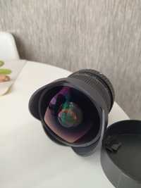 Об'єктив Samyang 8 mm fish-eye фішай ширококутний для Canon EF EFS EOS