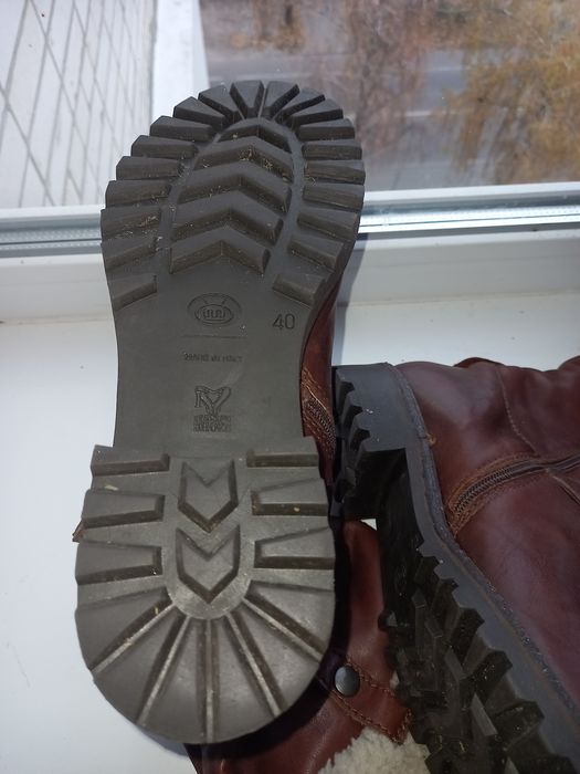 Сапоги Italy 40 кожание