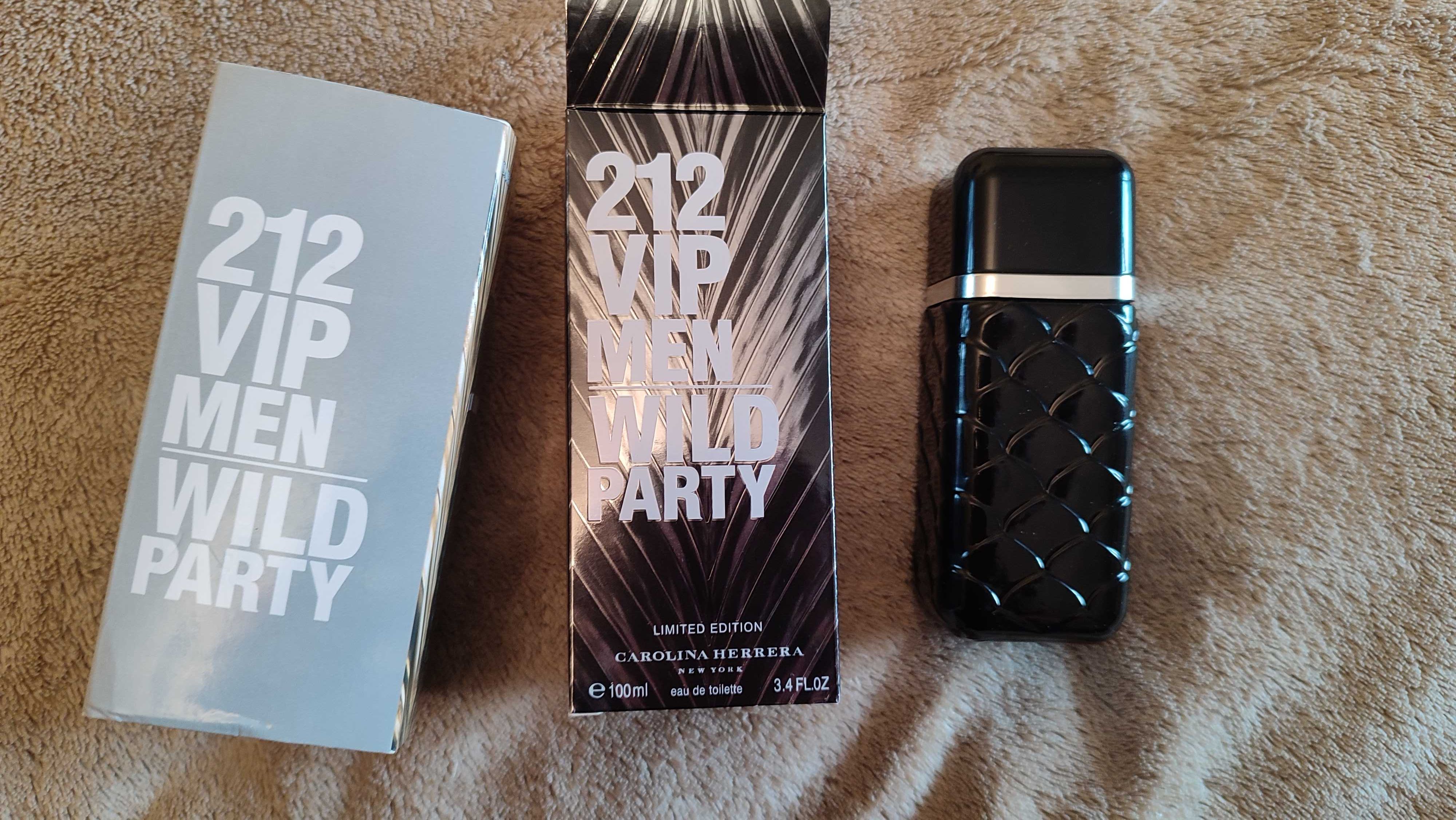 212 VIP Men Wild Party туалетная вода мужская оригинал 100мл