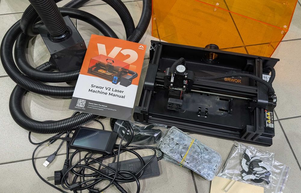 Srwor V2 Lazer лазерная машина (iPhone)